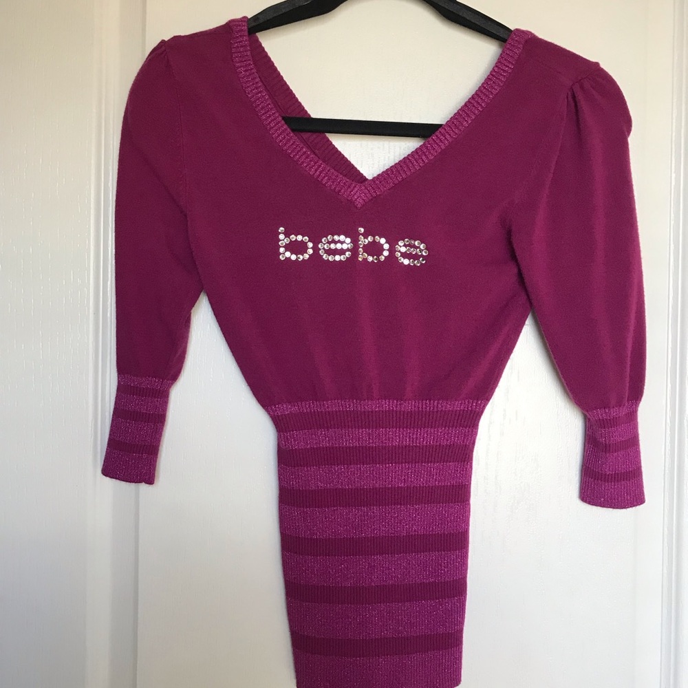 Bebe logo sweater